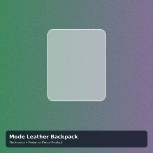 Mode Leather Backpack