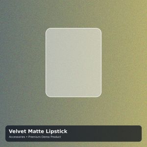 Velvet Matte Lipstick