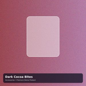 Dark Cocoa Bites